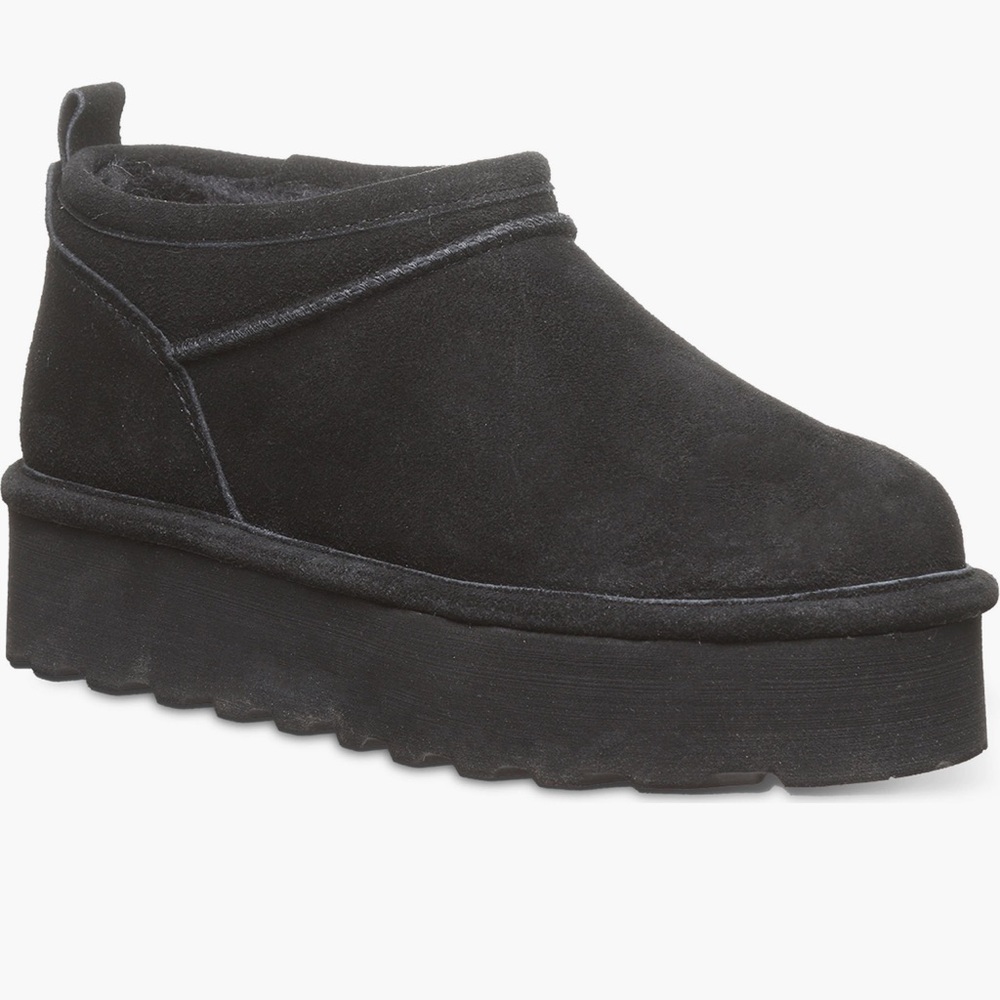 BEARPAW Retro Super Shorty Water Repellent Platform Boot